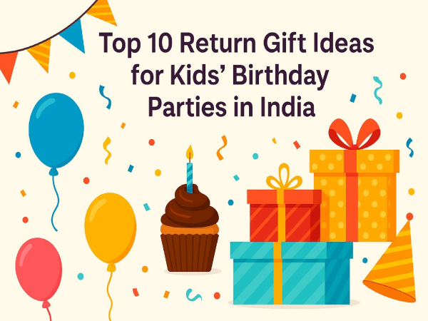 Top 10 Return Gift Ideas for Kids' Birthday Parties in India
