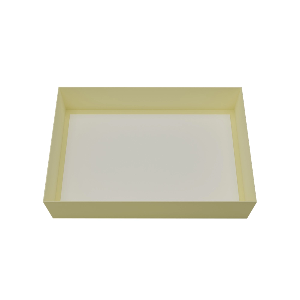 Standard Gold Finish Half Kilo Gift Box without Compartments