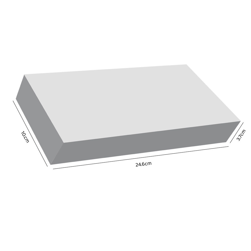 Medium Donut Box | Holds Three Donuts | Personalize with Your Logo and Contact Details