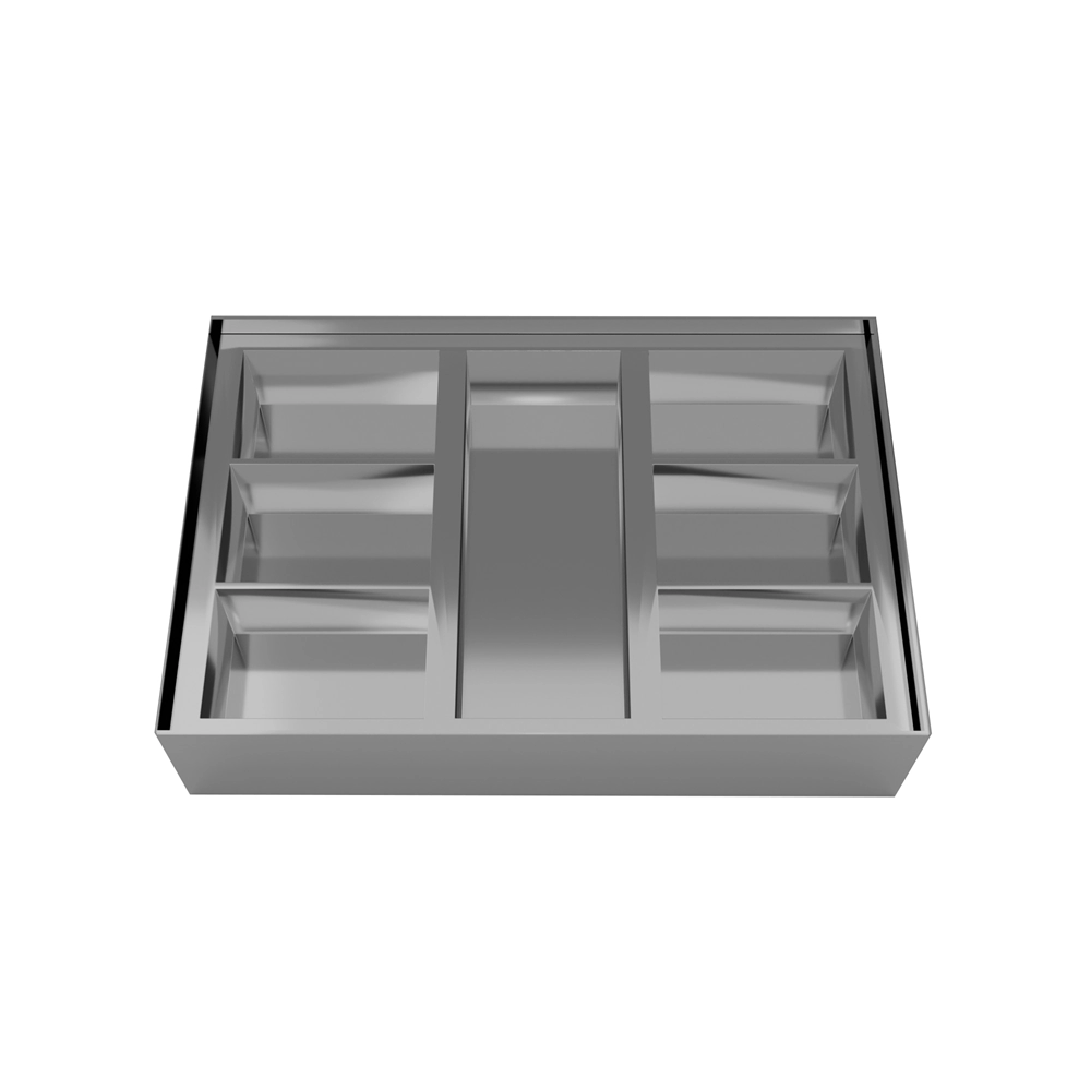 6 + 1 Compartments Premium Silver Gift Box | For South Indian Sweets and Namkeen