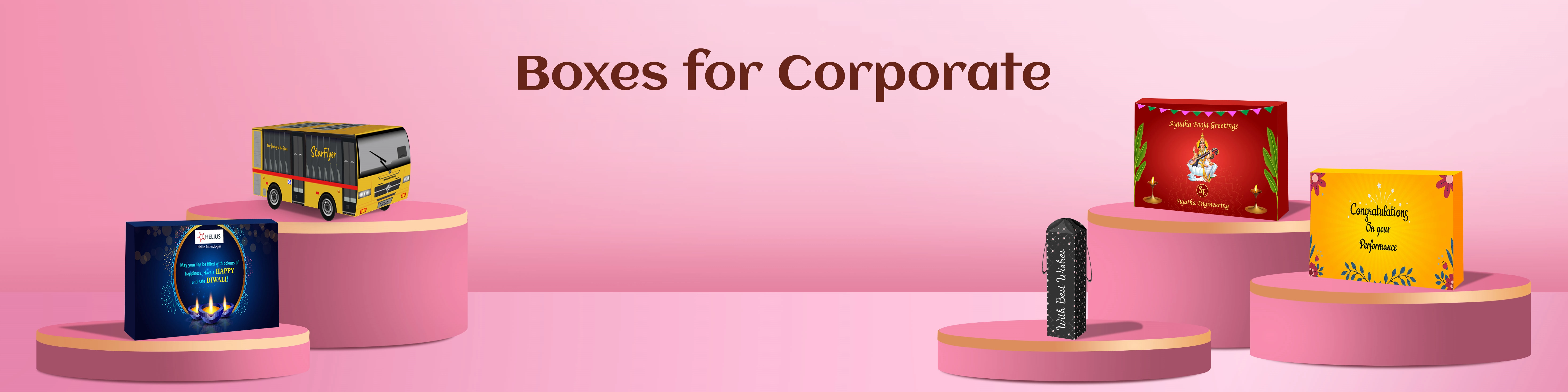 Corporate Gift Boxes – Elegant, Food-Safe & Customizable | ZBox India