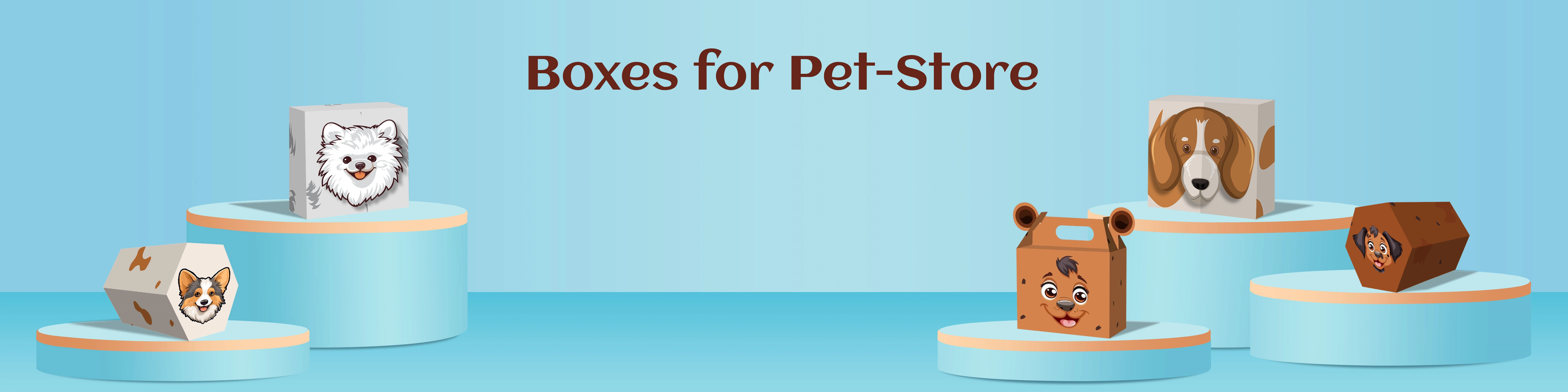 Personalized Pet Gift Boxes | Custom Empty Gift Boxes for Pet Lovers