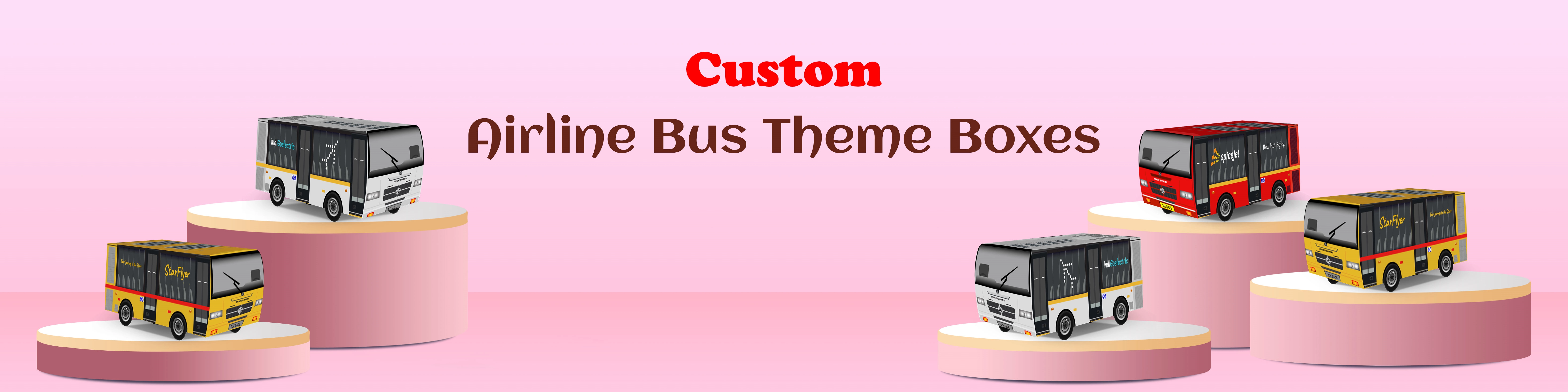 Airline Bus Gift Boxes | Custom Printed Airline Gifting | ZBox.in