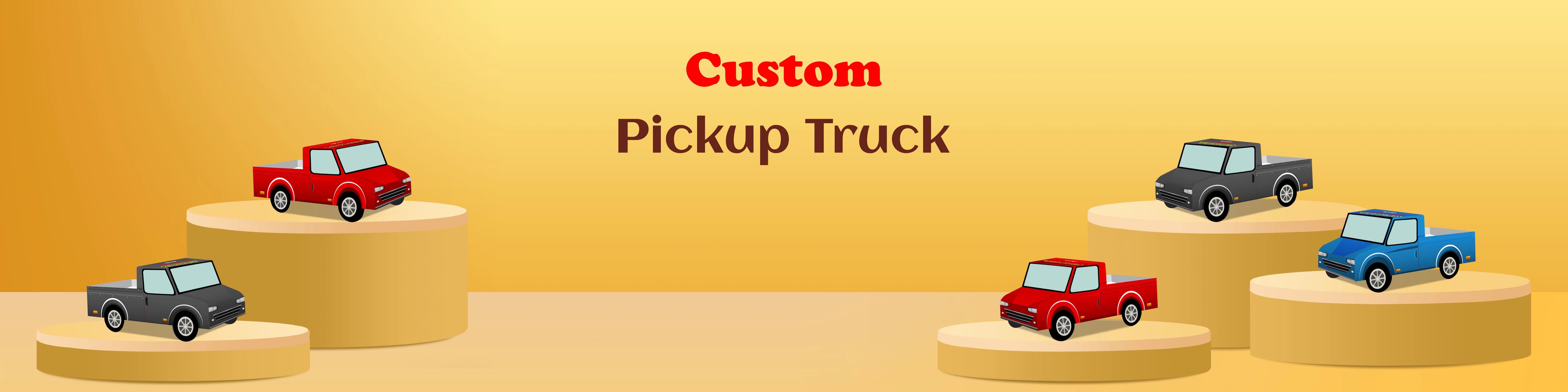 Pickup Truck Shape Gift Boxes | Fun Return Gift Boxes for Kids – ZBox.in