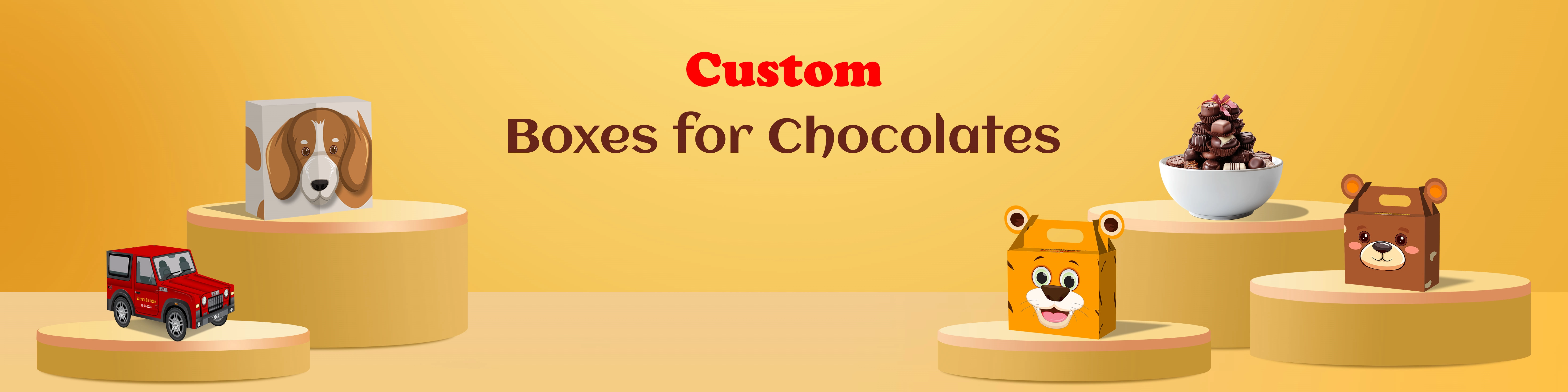 Chocolate Gift Boxes | Food-Safe Personalized Packaging – ZBox.in
